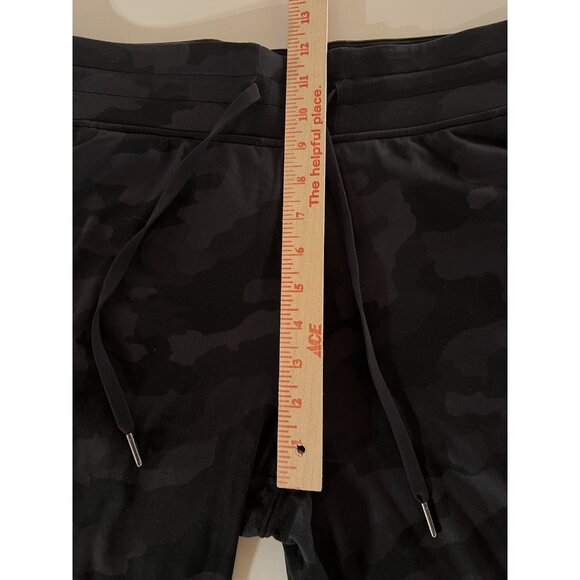 Lululemon gray camouflage stretch High-Rise Joggers full length heritage 10 - Picture 8 of 8